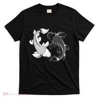 Yin And Yang Japanese Koi Fish T-Shirt thumb 0
