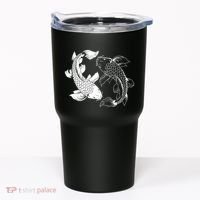 Yin And Yang Japanese Koi Fish Tumbler thumb 0