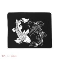 Yin And Yang Japanese Koi Fish Mousepad thumb 0
