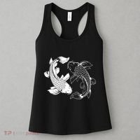 Yin And Yang Japanese Koi Fish Women's Tank Top thumb 3