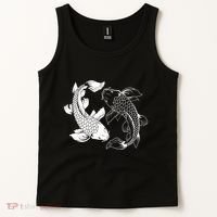 Yin And Yang Japanese Koi Fish Tank Top thumb 2
