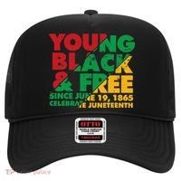 Young Black and Free novelty Juneteenth Hat thumb 0