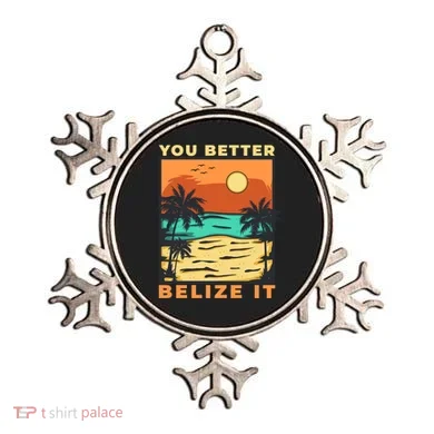 You Better Belize It Ornament