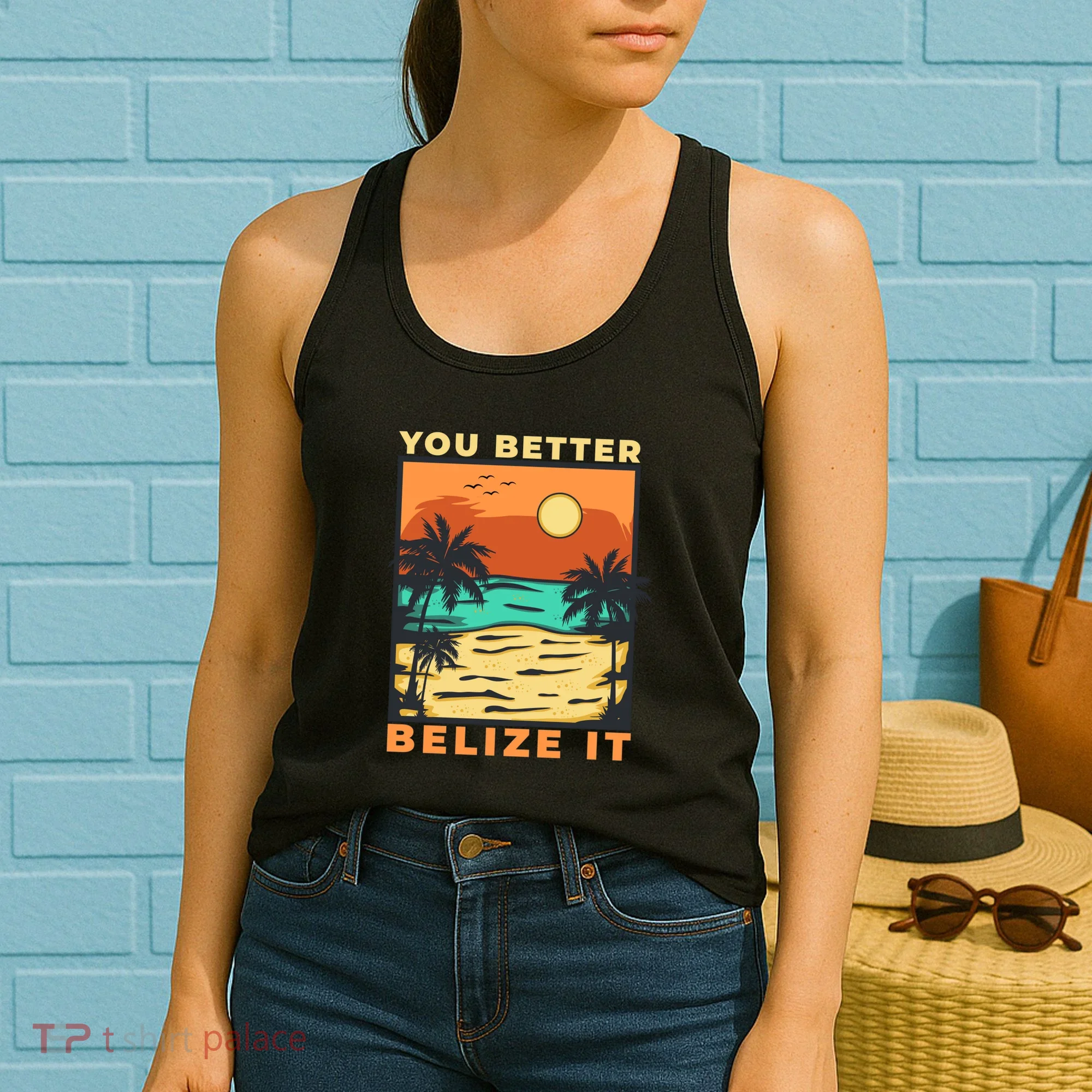 You Better Belize It Women's Tank Top