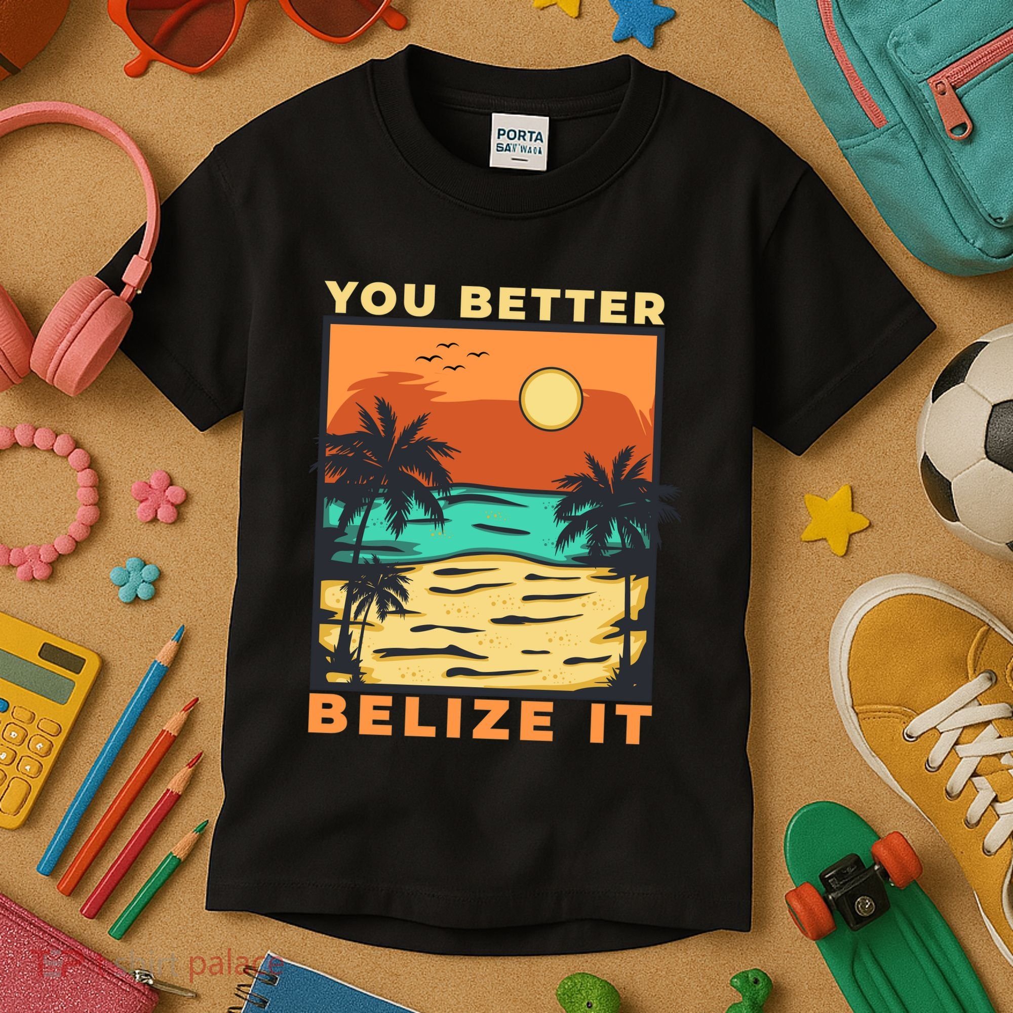 You Better Belize It Kids T-Shirt