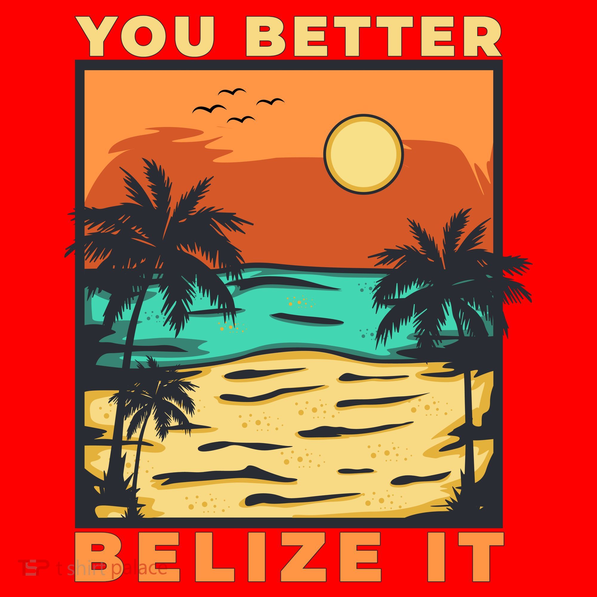 You Better Belize It Santa Hat