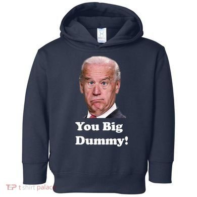You Big Dummy Joe Biden Toddler Hoodie