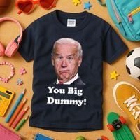 You Big Dummy Joe Biden Kids T-Shirt thumb 3