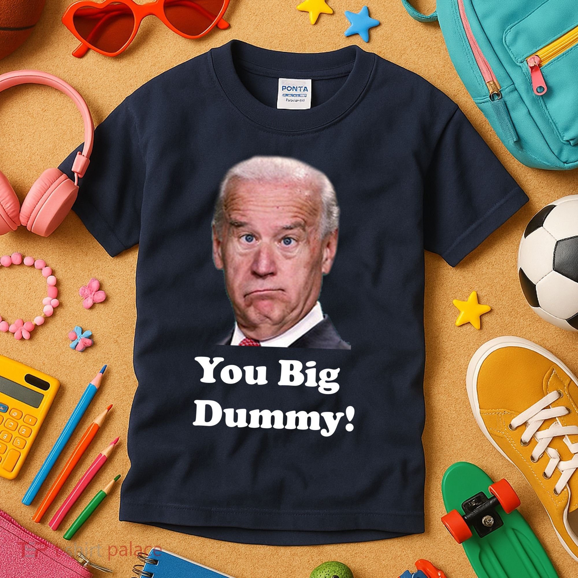You Big Dummy Joe Biden Kids T-Shirt