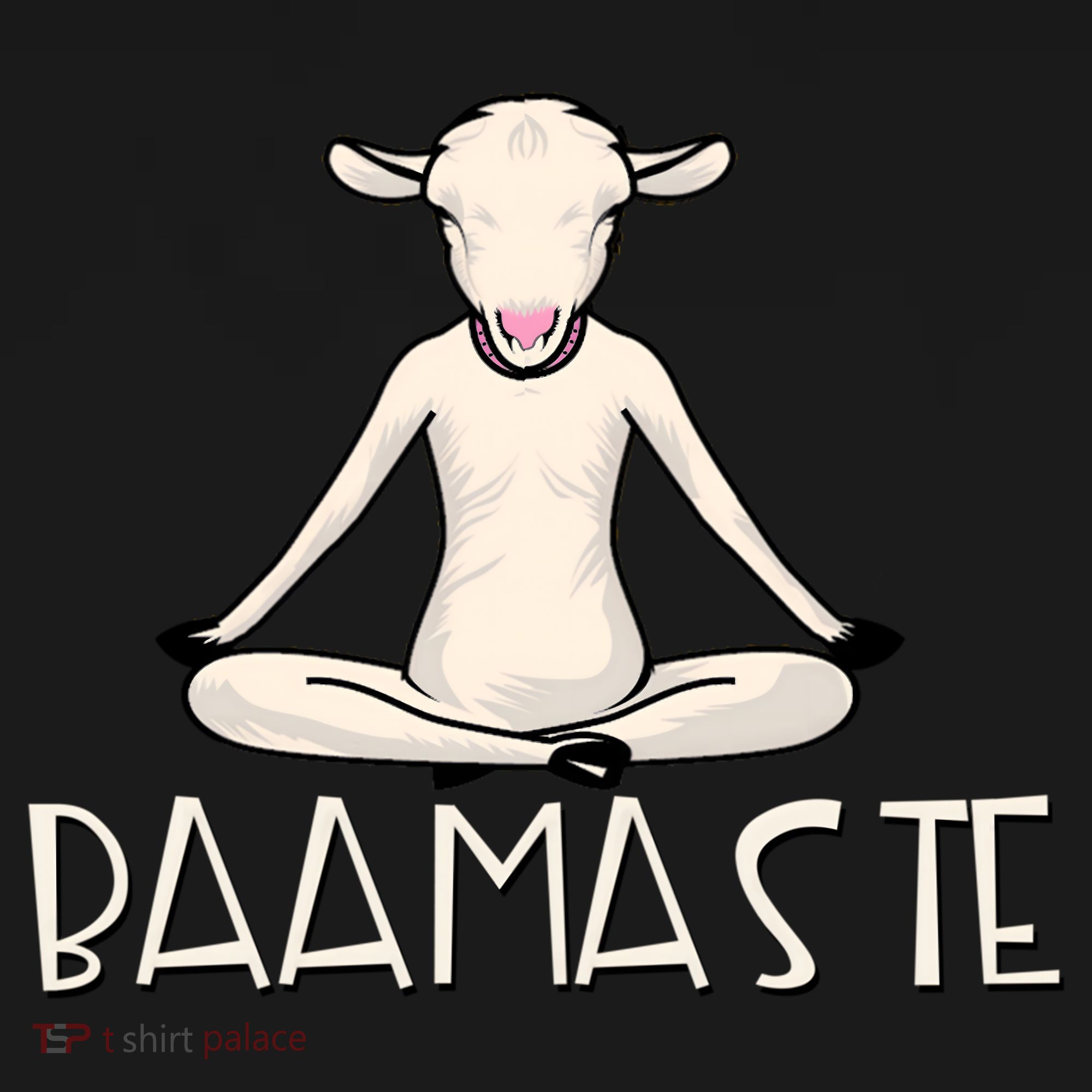 Yoga Baamaste Funny Goat Yoga In Lotus Pose Yoga Student Cute Gift Women's Hoodie