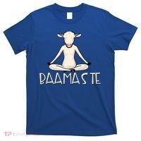 Yoga Baamaste Funny Goat Yoga In Lotus Pose Yoga Student Cute Gift T-Shirt thumb 0