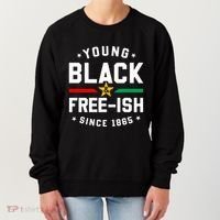 Young Black Freeish Since 1865 Women's Sweatshirt thumb 0