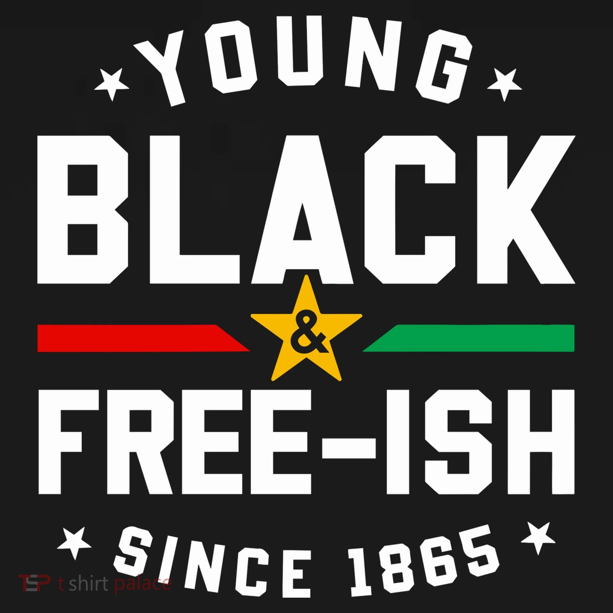 Young Black Freeish Since 1865 Doggie Tank