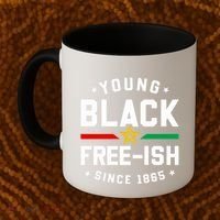 Young Black Freeish Since 1865 Coffee Mug thumb 2