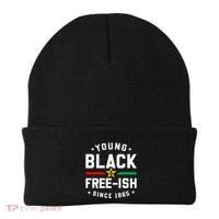 Young Black Freeish Since 1865 Beanie thumb 0