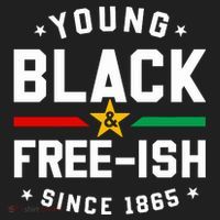 Young Black Freeish Since 1865 Beanie thumb 2