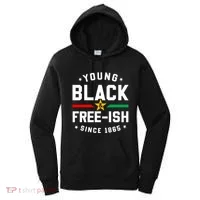 Young Black Freeish Since 1865 Women's Hoodie thumb 0