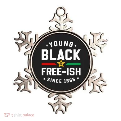 Young Black Freeish Since 1865 Ornament