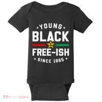 Young Black Freeish Since 1865 Baby Bodysuit thumb 0