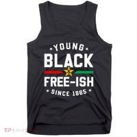 Young Black Freeish Since 1865 Tank Top thumb 0
