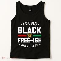 Young Black Freeish Since 1865 Tank Top thumb 2