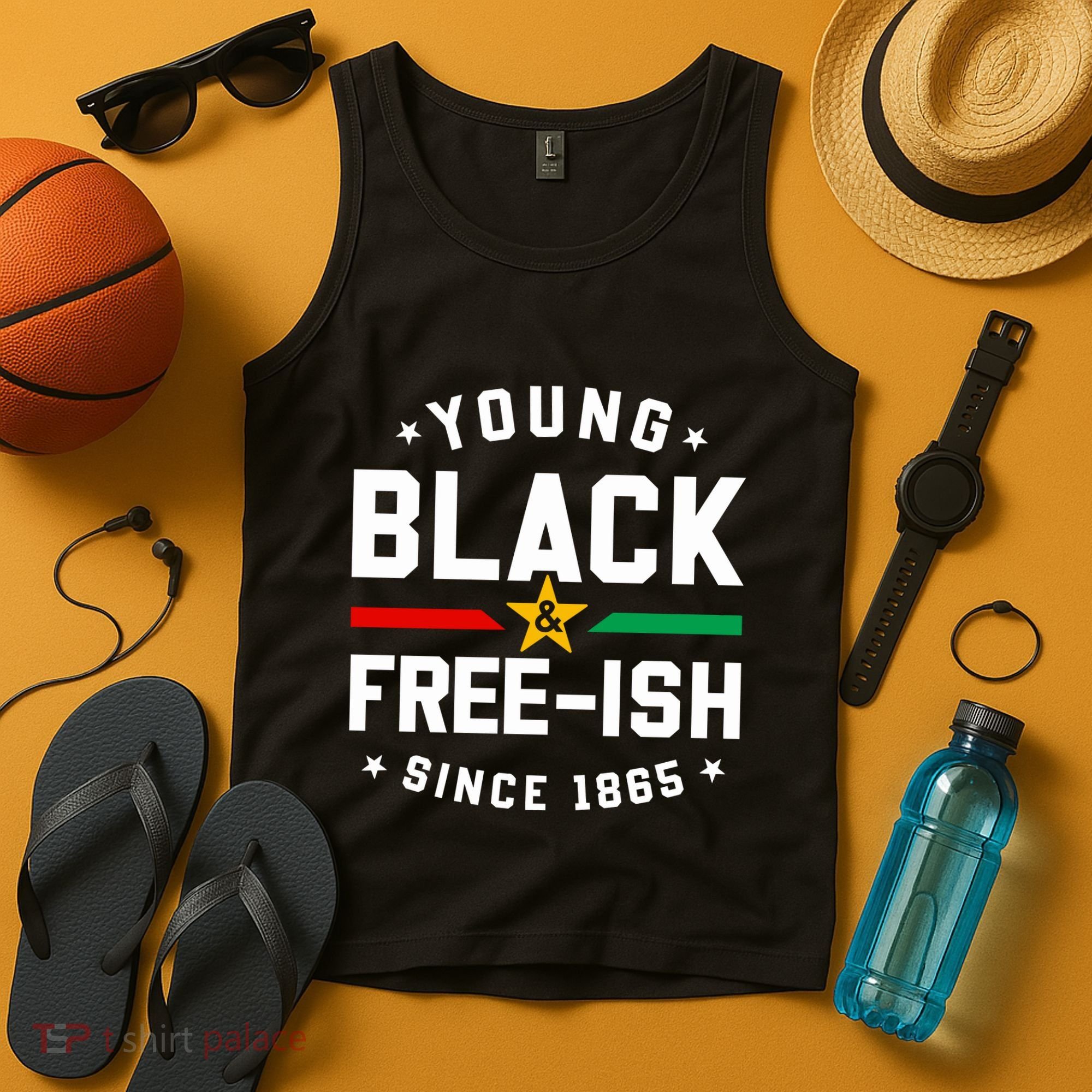 Young Black Freeish Since 1865 Tank Top