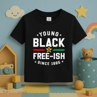 Young Black Freeish Since 1865 Toddler T-Shirt thumb 3