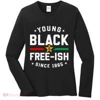 Young Black Freeish Since 1865 Women's Long Sleeve Shirt thumb 0