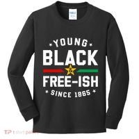 Young Black Freeish Since 1865 Kids Long Sleeve Shirt thumb 0