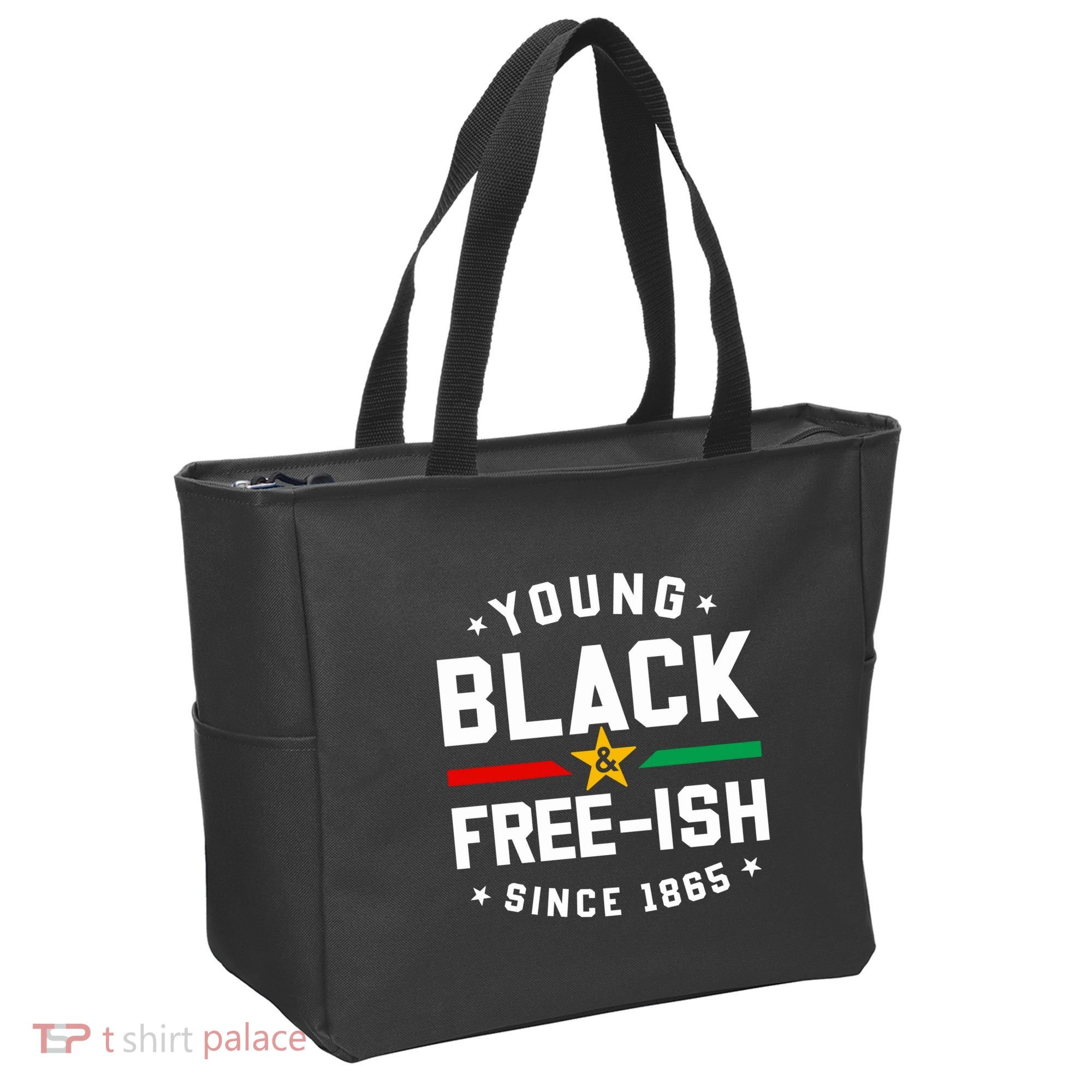 Young Black Freeish Since 1865 Tote Bag