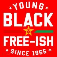 Young Black Freeish Since 1865 Santa Hat thumb 1