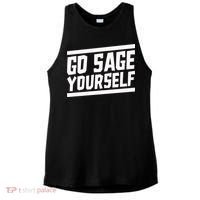 Yogi Bryan Go Sage Yourself Ladies PosiCharge Tri-Blend Wicking Tank thumb 0