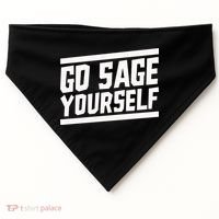 Yogi Bryan Go Sage Yourself USA-Made Doggie Bandana thumb 0