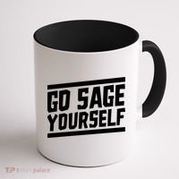 Yogi Bryan Go Sage Yourself Coffee Mug thumb 1