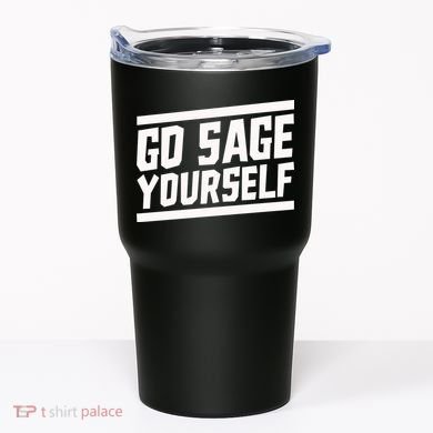 Yogi Bryan Go Sage Yourself Tumbler