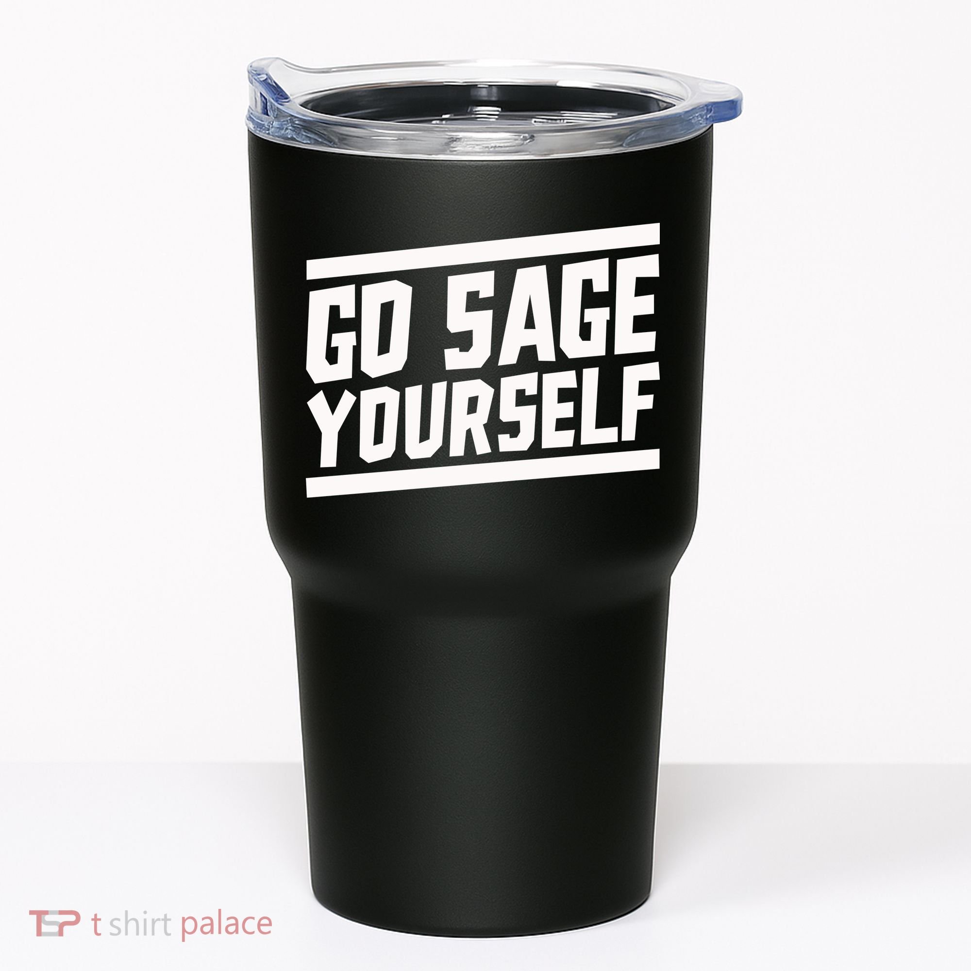 Yogi Bryan Go Sage Yourself Tumbler