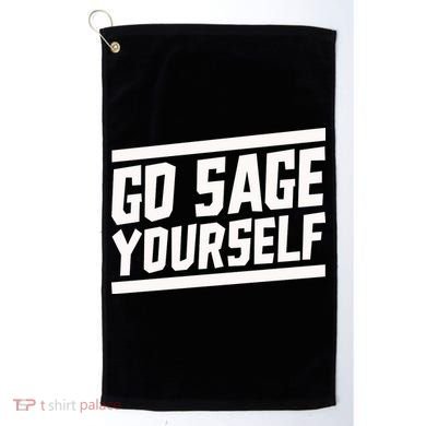 Yogi Bryan Go Sage Yourself Golf Towel
