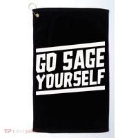 Yogi Bryan Go Sage Yourself Golf Towel thumb 0