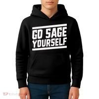 Yogi Bryan Go Sage Yourself Kids Hoodie thumb 4