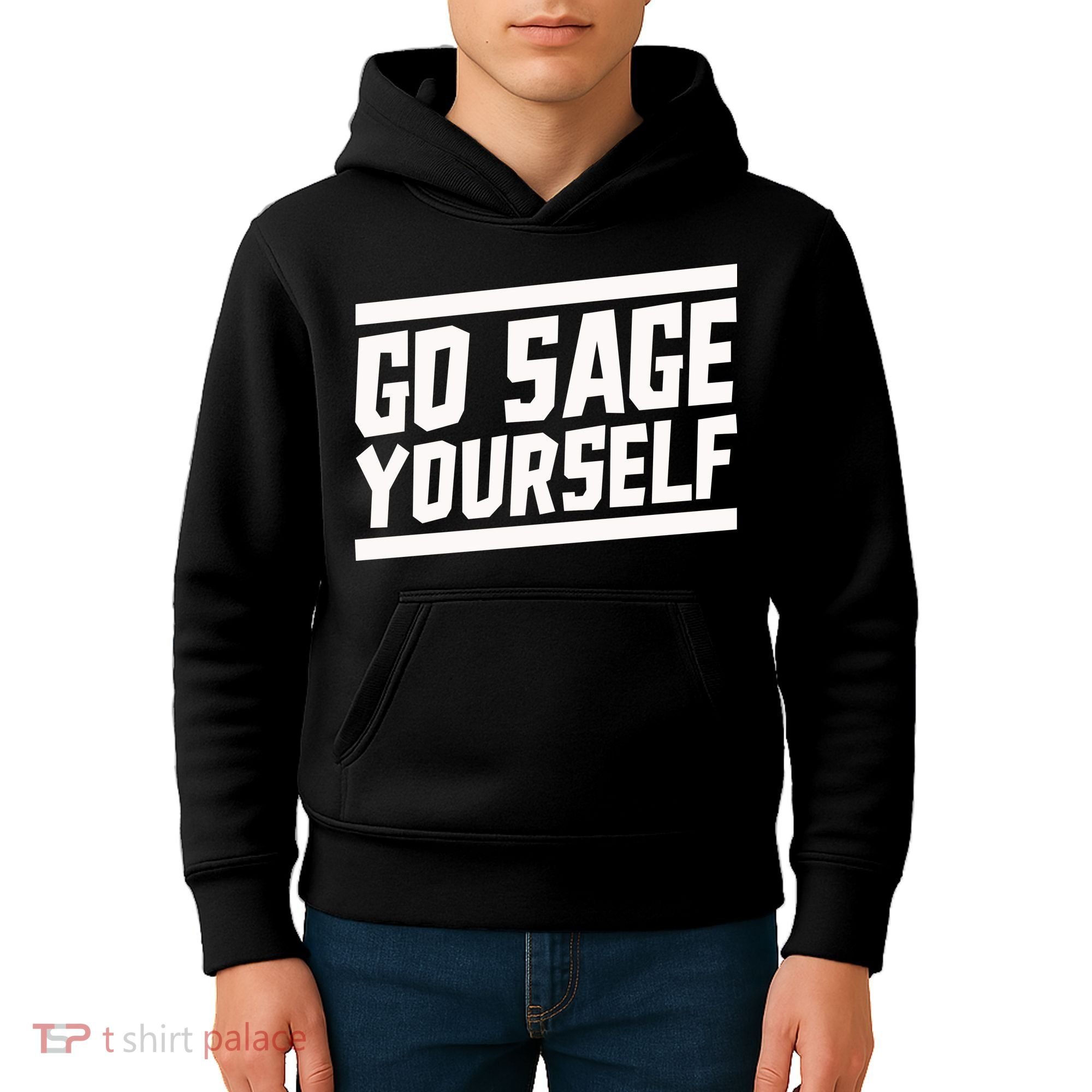 Yogi Bryan Go Sage Yourself Kids Hoodie
