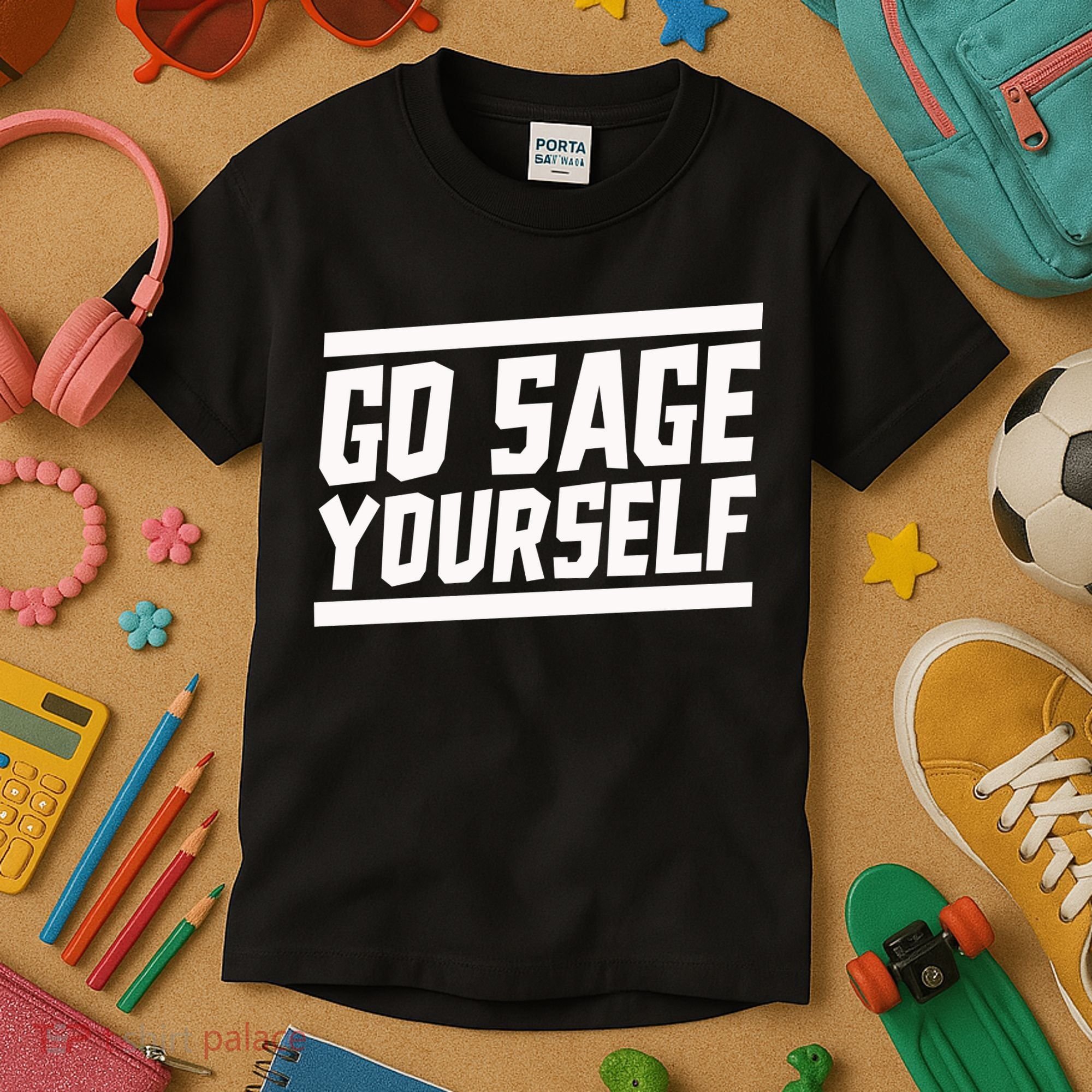 Yogi Bryan Go Sage Yourself Kids T-Shirt