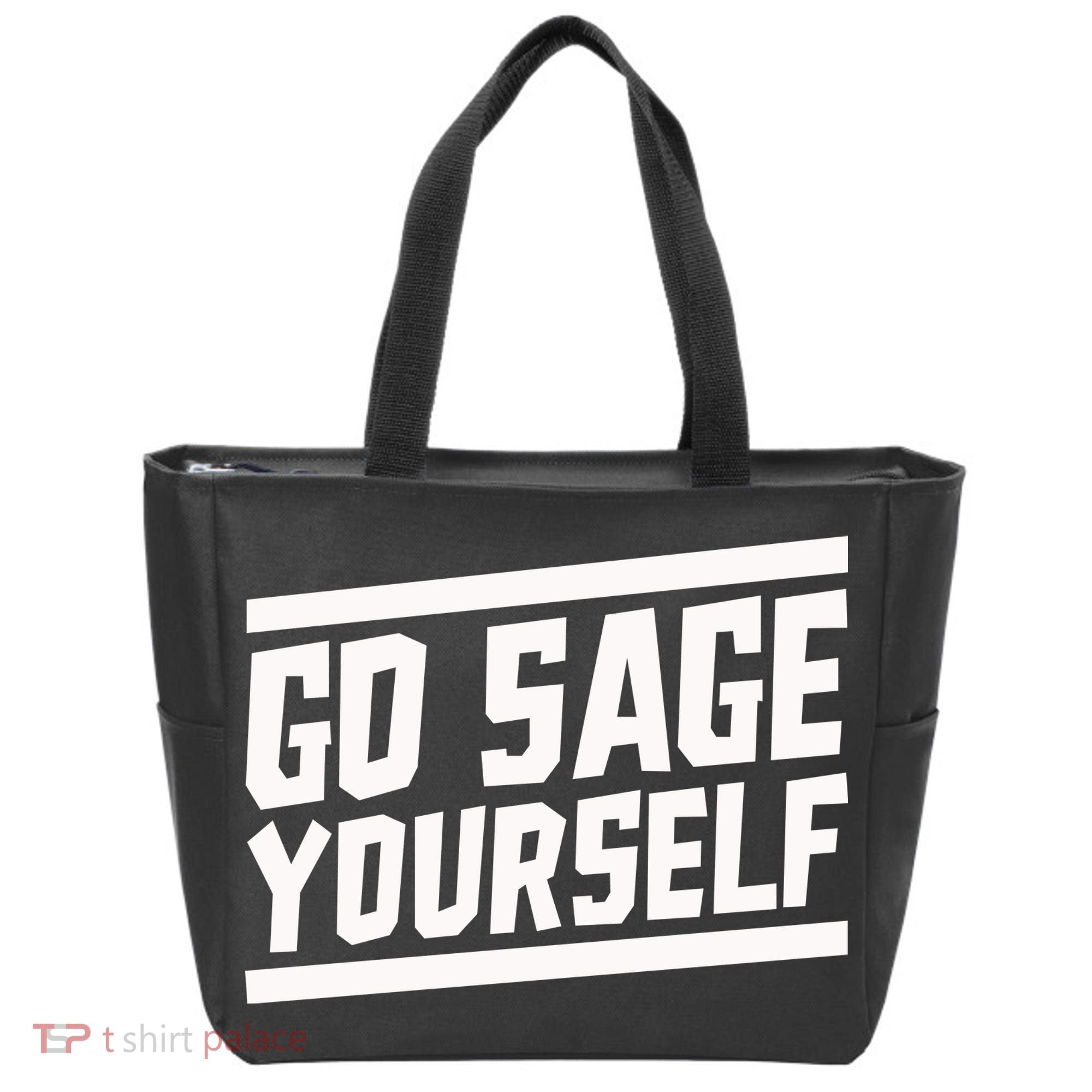 Yogi Bryan Go Sage Yourself Tote Bag