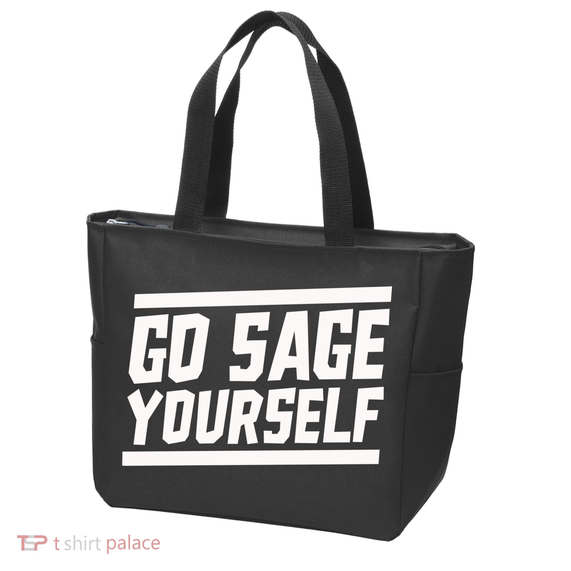 Yogi Bryan Go Sage Yourself Tote Bag