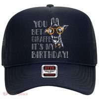 You Bet Giraffe It's My Birthday | Funny Giraffe Hat thumb 0
