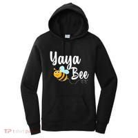 Yaya Bee Greek Grandma Announcet Funny Bumblebee Gift Women's Hoodie thumb 0
