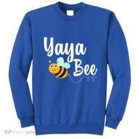 Yaya Bee Greek Grandma Announcet Funny Bumblebee Gift Sweatshirt thumb 0
