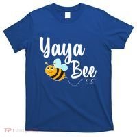 Yaya Bee Greek Grandma Announcet Funny Bumblebee Gift T-Shirt thumb 0