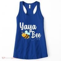 Yaya Bee Greek Grandma Announcet Funny Bumblebee Gift Women's Tank Top thumb 0