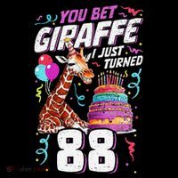 You Bet Giraffe I Just Turned 88 Funny 88th Birthday Coffee Mug thumb 5
