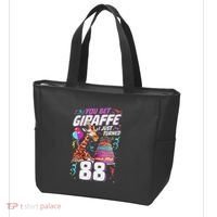 You Bet Giraffe I Just Turned 88 Funny 88th Birthday Tote Bag thumb 3